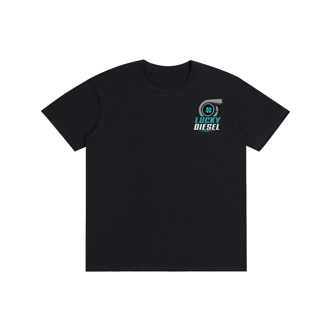 Teal Lucky Diesel Tee